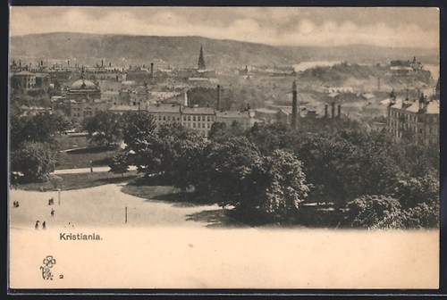 Kristiania panorama - kristiania,,