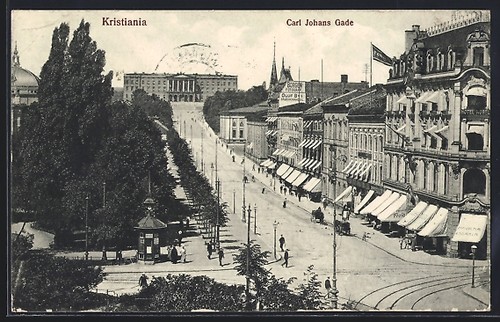 Kristiania carl johans gade - johans,