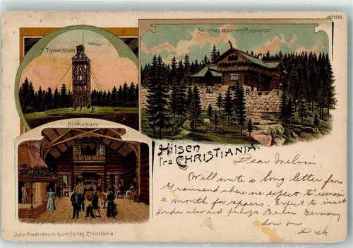 Oslo kristiania 1904 - oslo,