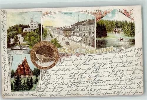Oslo kristiania 1898 - oslo,