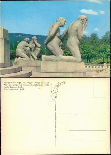 Postcard oslo kristiania the - oslo,