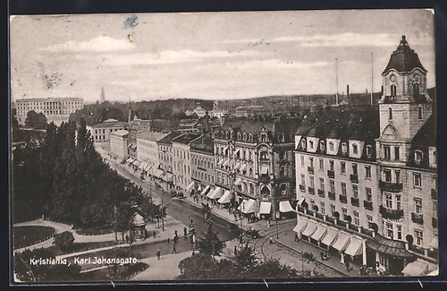 Kristiania karl johansgate - kristiania,,