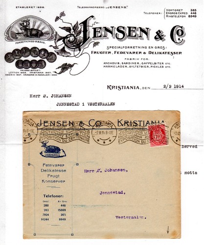 Norwegen 1914 öre auf - norwegen, 1914,