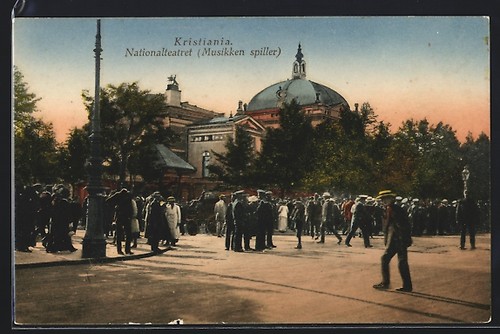Kristiania nationalteatret - kristiania,,
