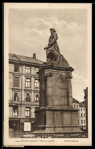 Ansichtskarte kristiania - ansichtskarte,