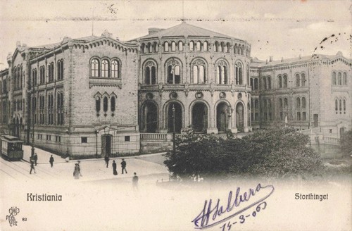 Cpa europa norwegen kristiania - europa,