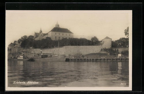 Ansichtskarte kristiania - ansichtskarte,