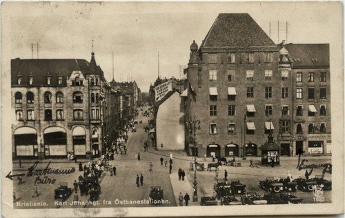 Kristiania karl johansgatan - kristiania,