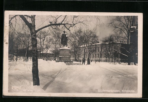 Kristiania studenterlunden - kristiania,,