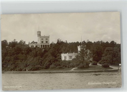 Kristiania oscarhall foto - foto, ak