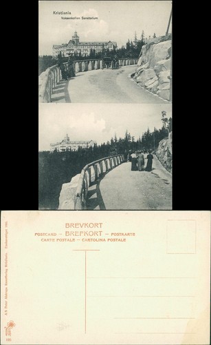 Postcard oslo kristiania - postcard,