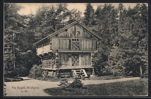 Kristiania fra bygdö - kristiania,,