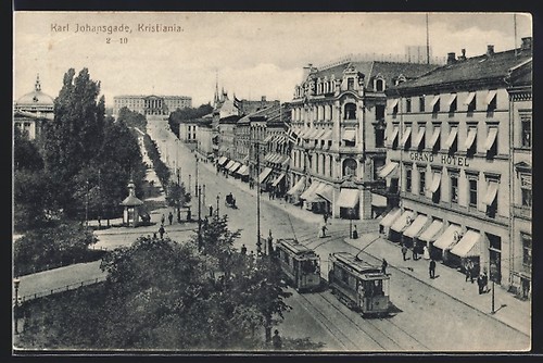 Kristiania karl johansade - karl,