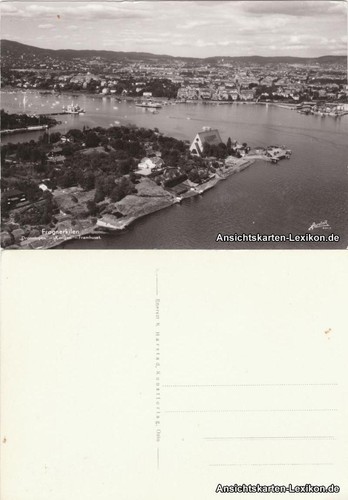 Postcard oslofjord oslo - postcard, oslofjord-oslo