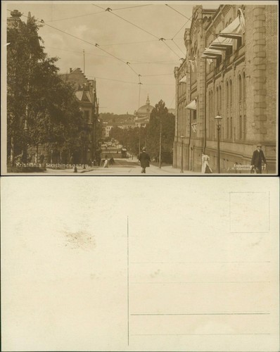Postcard oslo kristiania - postcard,