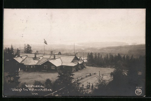 Kristiania udsigt fra - kristiania,,