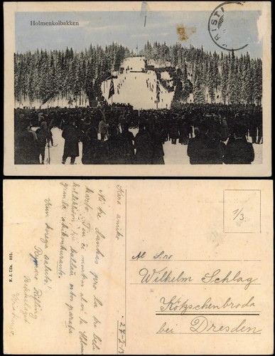 Postcard oslo kristiania - postcard,