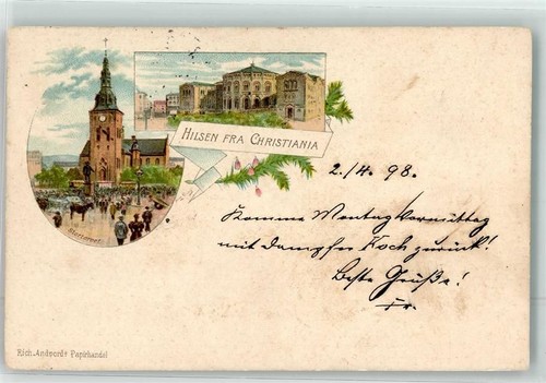 Oslo kristiania 1898 - oslo,